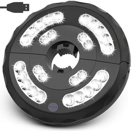 Parasol Light, 28 LED Parasol Light 3 Modes Rechargeable Lighting Parasol Lamps, Emergency Light, for Power Outage for C