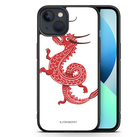 Bjornberry Skal iPhone 13 Mini - Röd Drake