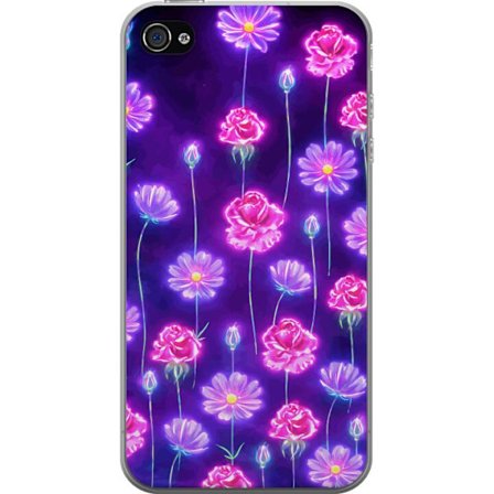 Kompatibel Mobilcover til Apple iPhone 4s Bloom Reverie Electric Petals