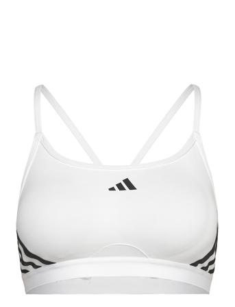 Aerct Ls 3S Bra White Adidas Performance