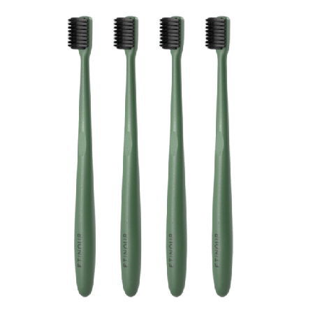 Etinour Essential Toothbrush Quad Kit Munhygien Unisex Grön