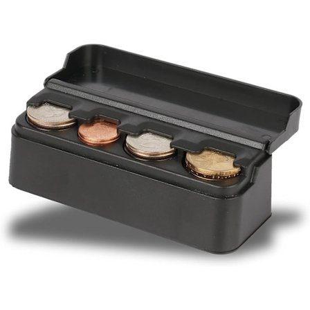 Auton kolikkokotelo, yleismaailmallinen kolikkokotelo, auton kolikkokotelo, joka sopii eri kokoisiin kolikoihin