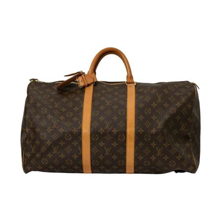 Louis Vuitton Vintage Pre-owned Weekend Tass , Bruin , Dames , Maat: ONE Size Vintage Tassen