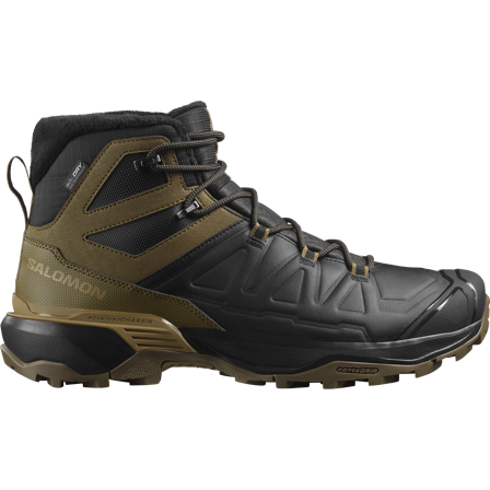Salomon - Vintersko Fodtøj X Ultra Snowpilot Wp - Black / Military Olive