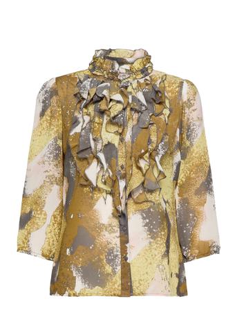 Lillysz Ls Shirt Brown Saint Tropez