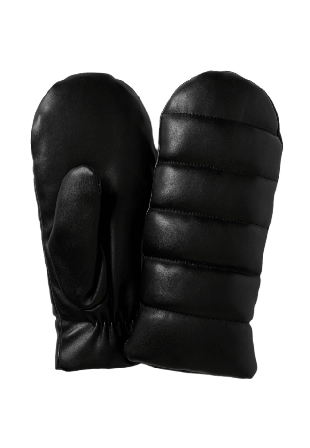 Å WOMAN Tumvantar i PU MICHELLE Vantar & handskar Svart 8