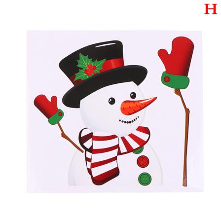 Jultomte Bil Bakre Fönstertorkare Sticker Christmas Car Styling