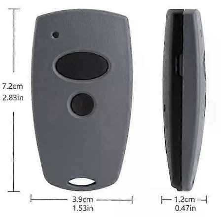 2X Garasjeport Håndsender for Marantec D302/D304-868, D321/D323-868, 868.3MHz JR2025032601287 [DB]