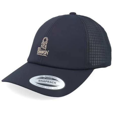Rip Curl - Schwarz trucker Cap - Vaporcool Search Black Trucker @ Hatstore