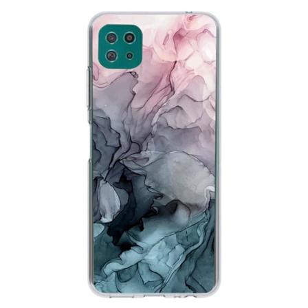 SKALO Samsung A22 5G Marmor TPU-skal - Motiv 9 multifärg