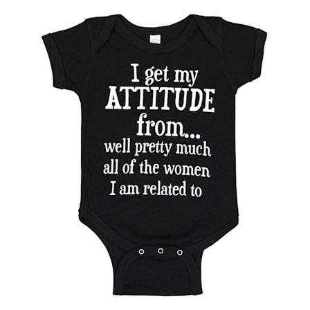 Jeg får min attitude fra - Baby Body