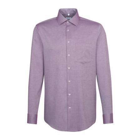 Seidensticker Business Shirt Regular , Paars , Heren , Maat: M