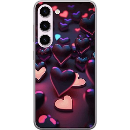 Yhteensopiva Puhelinkuori Samsung Samsung Galaxy S23 KeskiyönSydämet