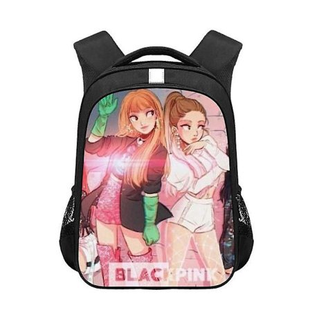 Blackpink Backpack Laptop Bag School Bagbookbag Teens Bookbag Children