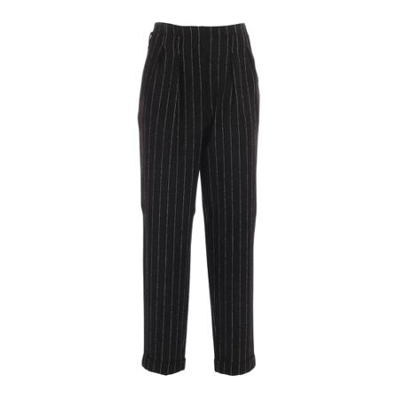 Moschino, Trousers Czarny, Kobieta, Rozmiar: S
