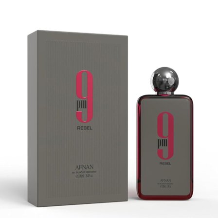 9 PM Rebel EDP by Afnan Perfumes unisexille | Hedelmäiset & Puiset nuotit | 100 ml