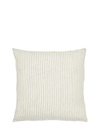 Rough Linen Stripe Cushion Cover Home Textiles Cushions & Blankets Cushion Covers Valkoinen Boel & Jan