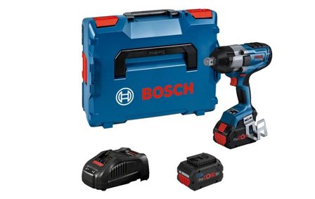 Bosch GDS 18V-1050 H Professional - støtskiftenøkkel - trådløs - 3 hastigheter - 2 batterier