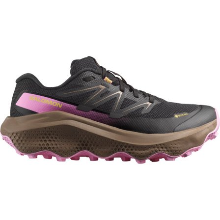 Salomon - Trailrunning-Schuhe Damen Ultra Flow 2 Gore-tex - Black / Iron / Cyclamen - 41⅓