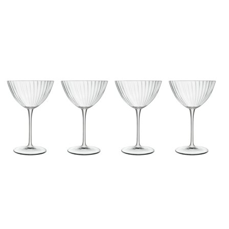 Luigi Bormioli Optica Martiniglas, 4 stk. - Transparent | KitchenOne