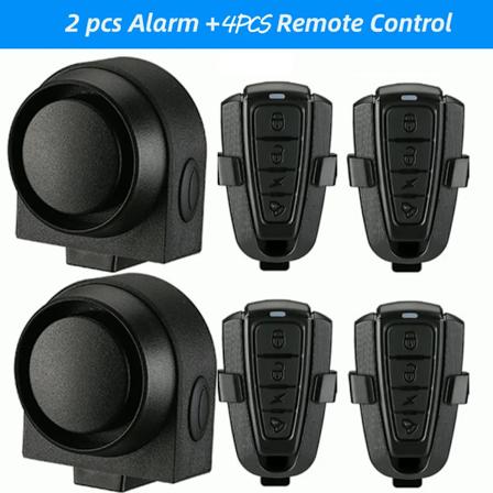 WSDCAM Cykelalarm Vibrationsalarm Vandtæt USB Opladning Fjernbetjening 110 dB Cykel Motorcykel Alarm Sikkerhed Beskyttelse D