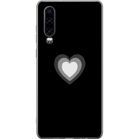 Kompatibelt Mobilskal till Huawei Huawei P30 Soft Glow Heart