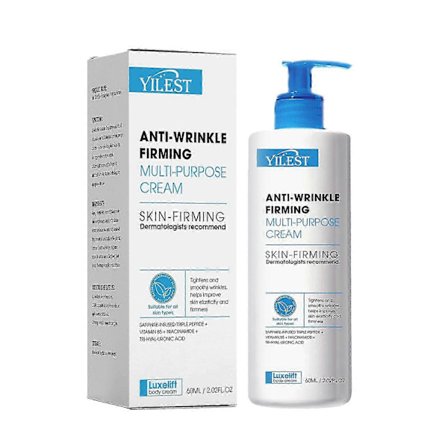 Ryppyjä ehkäisevä kiinteyttävä monikäyttövoide, edistyksellinen ihoa kiinteyttävä nuorentava voide, kiinteyttää ja silottaa ryppyjä, auttaa 