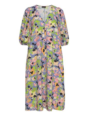 Mavelin, 1429 Structure Stretch Dresses Cocktail Dresses Multi/mønstret STINE GOYA