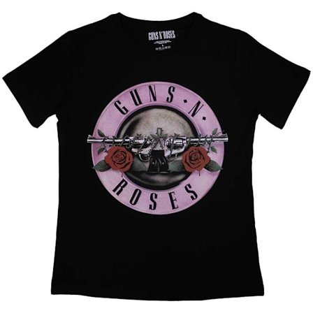 Guns N Roses Dam/Dam Classic Logo T-Shirt S Svart