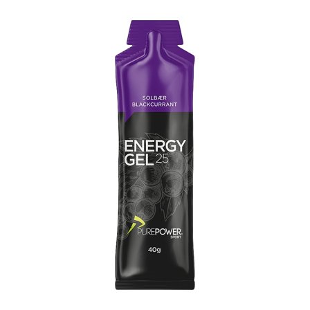 PurePower Energy Gel 40 g Solbær 40 g, Sport & Velvære, Protein & Energi, Energigel