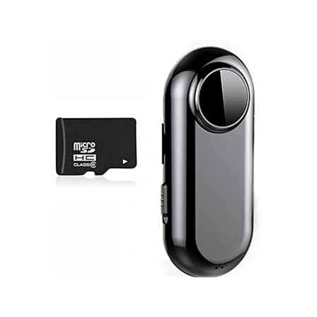 D2 HD Ljud Videoinspelning Ljudexponering Loop Intent Kortplats Intent Student Föreläsningsinspelare Svart YEMAESRE