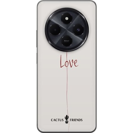 Yhteensopiva Puhelinkuori Xiaomi Xiaomi Redmi A4 Cactus and Friends - Love Balloon Minimal