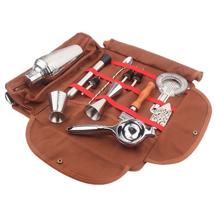 Bartender Storage Bag Bartender Tools Förvaring Vikbar Bag Bar Bartender Kit