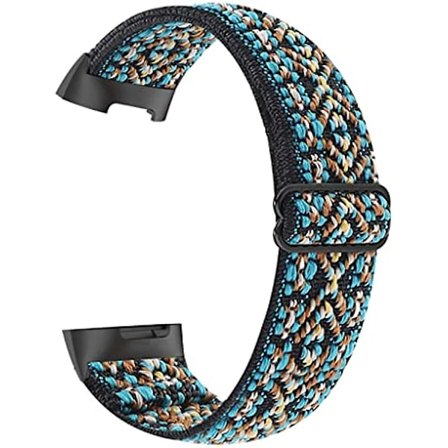 Nylonrem kompatibel med Fitbit-charge 5 Vattentät armband Hållbart Smartwatch Fashion Band Bälte Sportarmband