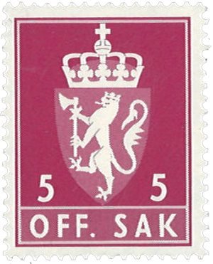 Norge 1976-1982 - Tjenestemærker AFA 118 - Postfrisk