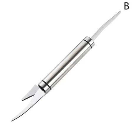 Multifunktionel Hurtig Rejer Peeler Rustfrit Stål 6 I 1 Fisk Kniv Rejer