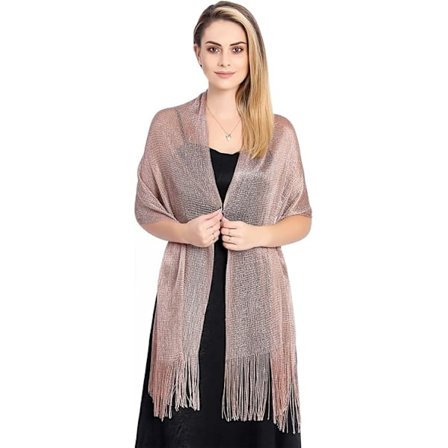 Stjal til kvinder festlige festtørklæder til aftenkjole blødt tørklæde