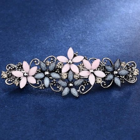 Rhinestone Blomma Hårklemmer Perle Blomma Hårnåle 1 1 1