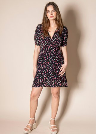 MISSMAYA - Sonja Dress Strawberry Red - XS