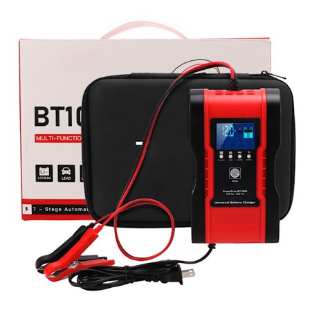 12V Digital Smart Bilbatteritester Automotive Alternator Analyzer Universal for SUV-er Lette Lastebiler 100-250V