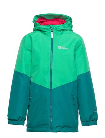 Trios Jacket K Outerwear Jackets & Coats Windbreaker Multi/mönstrad Jack Wolfskin