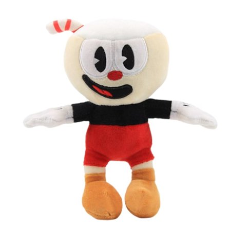 Søt Cuphead Videospill Plysj Leke Myk Utstoppet Dukke Mughead Julegave Til Barn