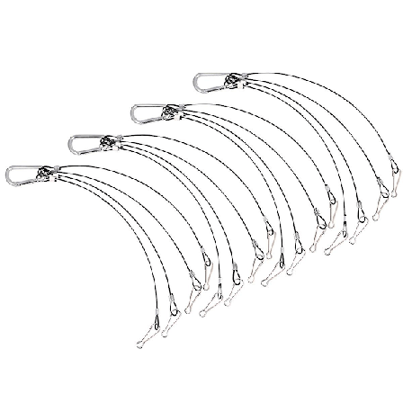 4 stk. Kraftig Lysstativ Hydroponiske Planter Kraftig Klesstativ Plantevekstlys Henger Hengende Kurvkrok