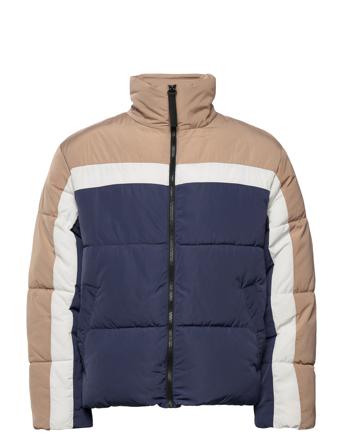 Onseverett Puffer Jacket Otw Fôret Jakke Marineblå ONLY & SONS*Betinget Tilbud