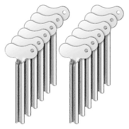 12 Metall Tubpress Tandkrämspress Metall Tubrulle Färgpress