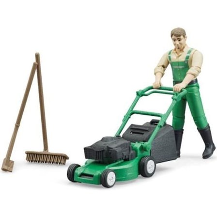 Gardener's Box med plæneklipper - Bruder - bworld Gardener - Unisex - 4 år+
