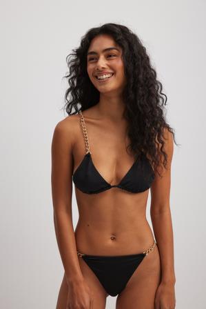 Chloé Monchamp x NA-KD Culotte bikini - Bikinis - Noir - Large