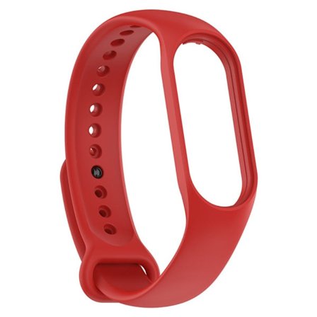 Xiaomi Mi Band 7 / 6 / 5 yksinkertainen kellon hihna - Punainen