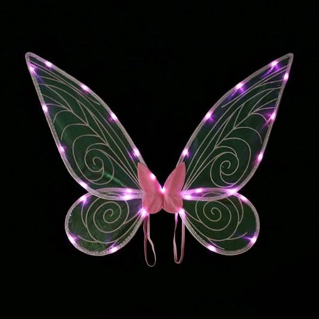 Fairy Wings LED Butterfly Wings PINK
