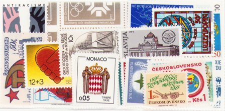 Logo/Symboler - Frimærkepakke - Postfrisk